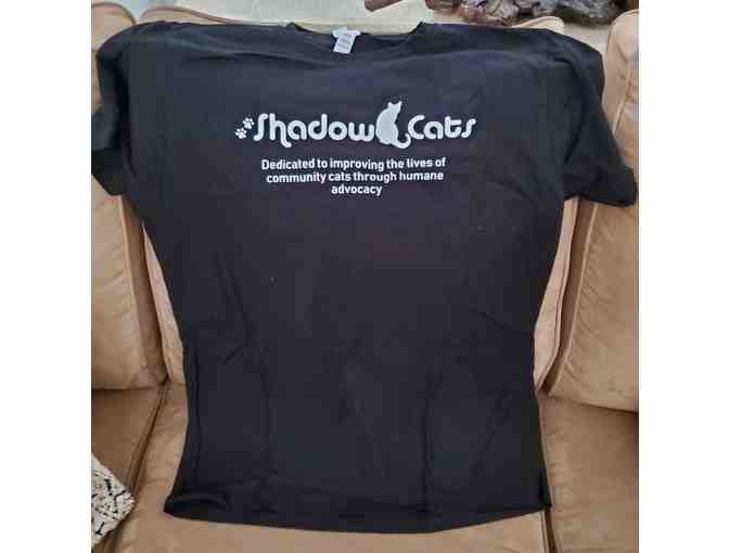 Shadow Cats Tee Shirts- Size LARGE - Photo 1