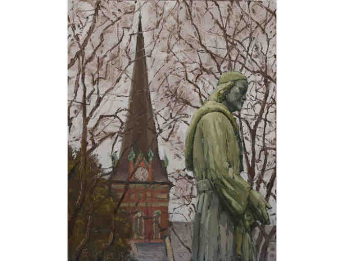 Steeple and Statue - Photo 1