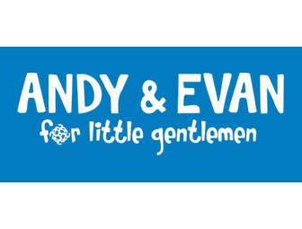 Two 4-piece designer outfits for boys, from 'Andy & Evan for Little Gentleman'