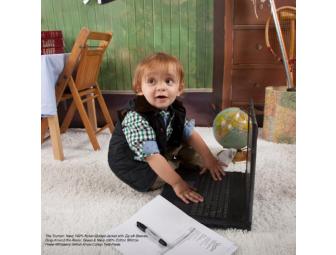 Two 4-piece designer outfits for boys, from 'Andy & Evan for Little Gentleman'