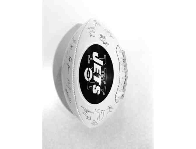 2014 New York Jets Team Signed Replica Football