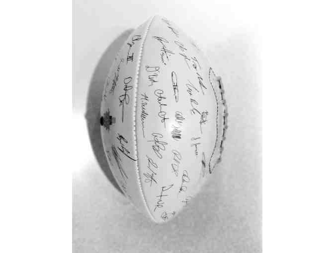 2014 New York Jets Team Signed Replica Football