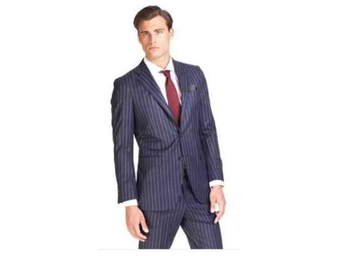 Custom-Made 2 Piece Italian Suit from Bespoke Clothier, Zachary Javitt & Knot Standard
