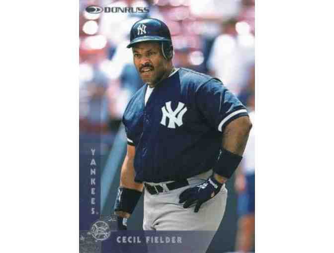 Cecil Fielder Authentic Autographed Baseball