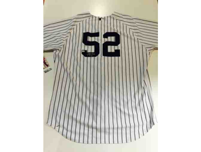 C.C. Sabathia Authentic Autographed New York Yankees Pinstripe Jersey