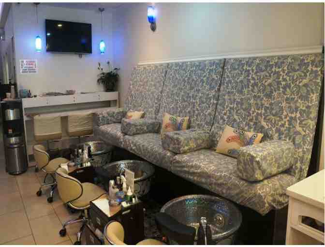 Mani & Pedi from Sapphire Nails & Spa