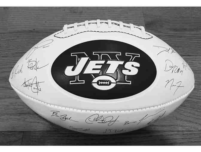 2015 New York Jets Team Signed Replica Football