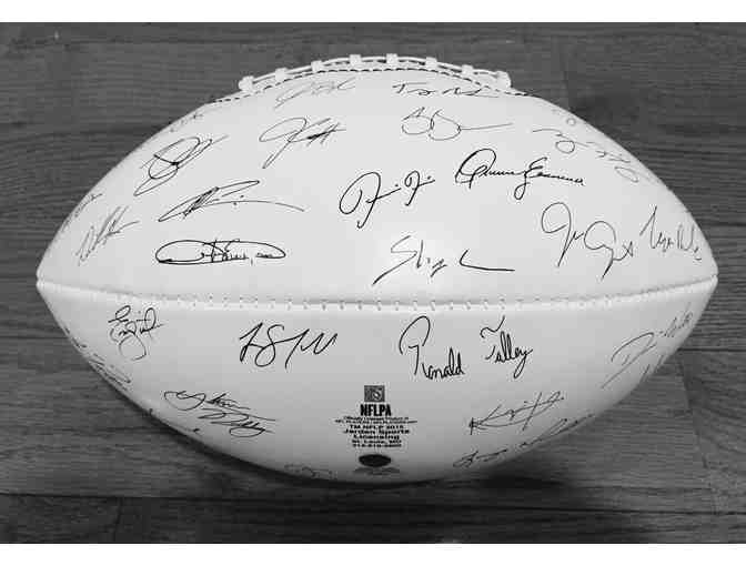 2015 New York Jets Team Signed Replica Football