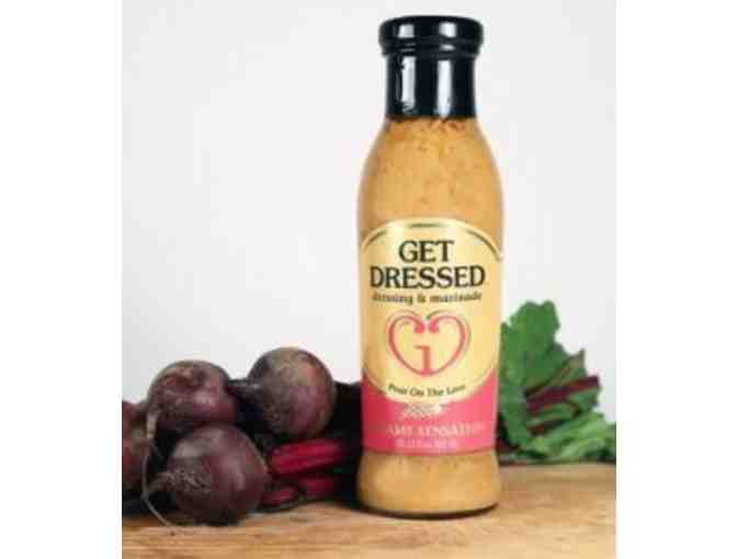 'Get Dressed' Gourmet Gift Package: 3- Course Meal for 6 People & Case of Mixed Dressing