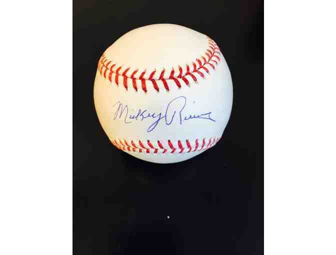 NY Yankees Outfielders Autographed Baseballs- Lou Piniella Mickey Rivers & Roy White