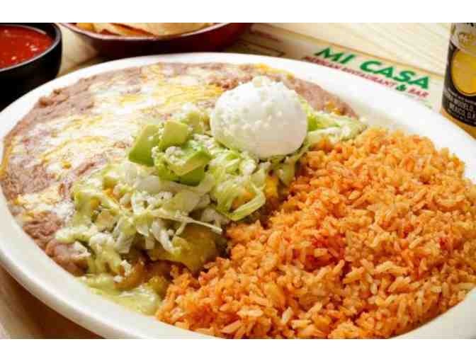 $25 Mi Casa Mexican Restaurant Gift Card