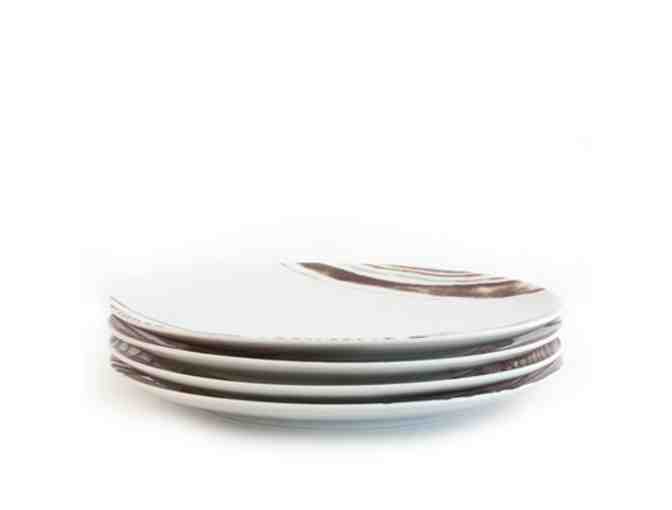 Bambeco Goode Grain Porcelain Salad Plates - Set of 8