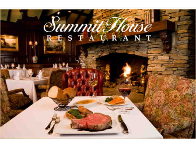 $125 to Summit House Restaurant.
