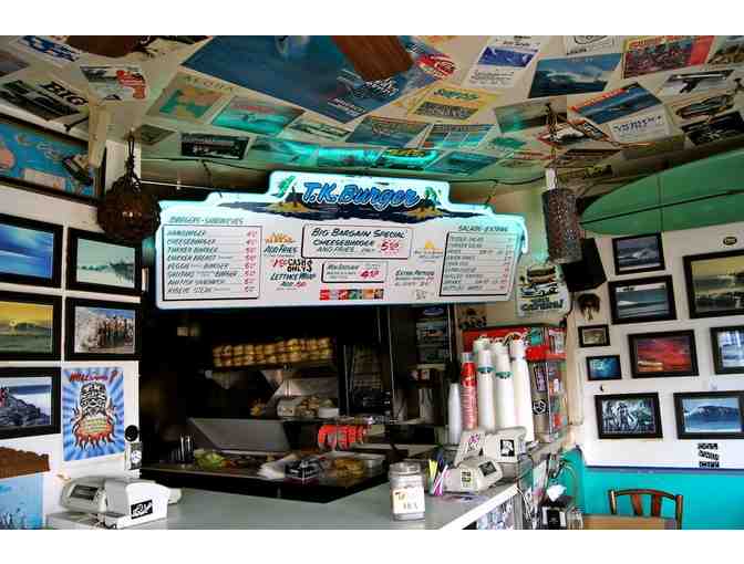 Lunch for two at TK Burgers