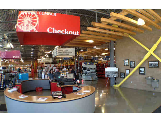 $100 to Ganahl Lumber