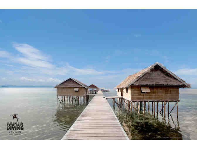 Dive the unbelieveable reefs of Raja Ampat for two with Papua Diving at the Kri Eco Resort