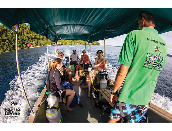 Dive the unbelieveable reefs of Raja Ampat for two with Papua Diving at the Kri Eco Resort