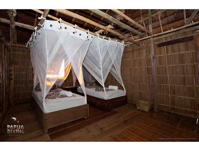 Dive the unbelieveable reefs of Raja Ampat for two with Papua Diving at the Kri Eco Resort