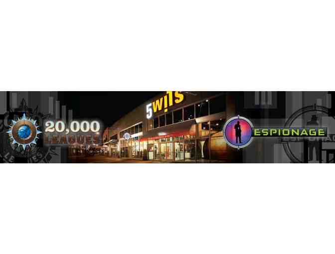 5 Wits, Inc., 4 VIP Passes