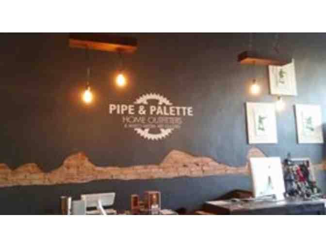 Pipe and Palette Home Paint and Sip Class--Adult BYOB Art Class