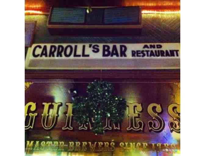Carroll's Bar  - $25 Gift Certificate - Photo 1