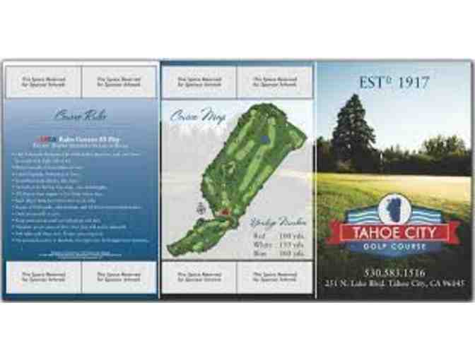TAHOE CITY GOLF COURSE - FOURSOME 9 HOLES