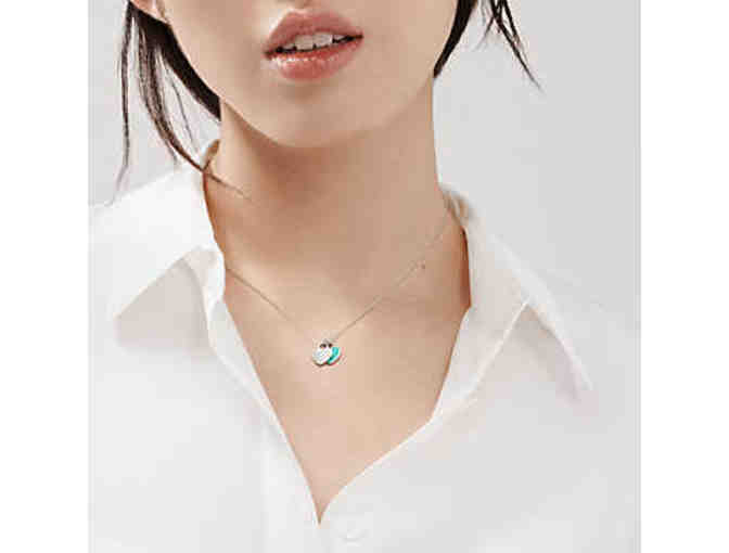 Tiffany Mini Double Heart Tag Pendant