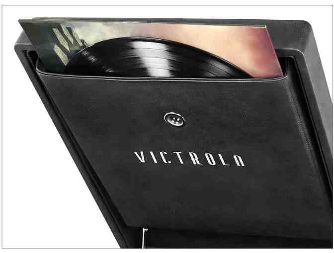 Victrola 5-in-1 Nostalgic Madison Bluetooth Record Player with CD, Radio, Record Storage a - Photo 3