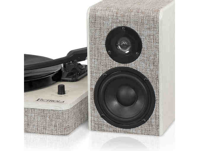 Victrola Bluetooth Record Player with 3-speed Turntable