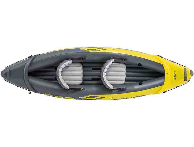 Intex Explorer K2 Kayak, 2-Person Inflatable Kayak Set with Aluminum Oars and High Output