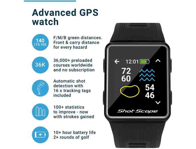Shot Scope G3 VPS Golf Watch