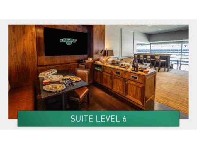 NY Jets Luxury Game Suite 18 Tickets 6 VIP Parking Passes with 4 On-Field Sideline Passes. - Photo 2