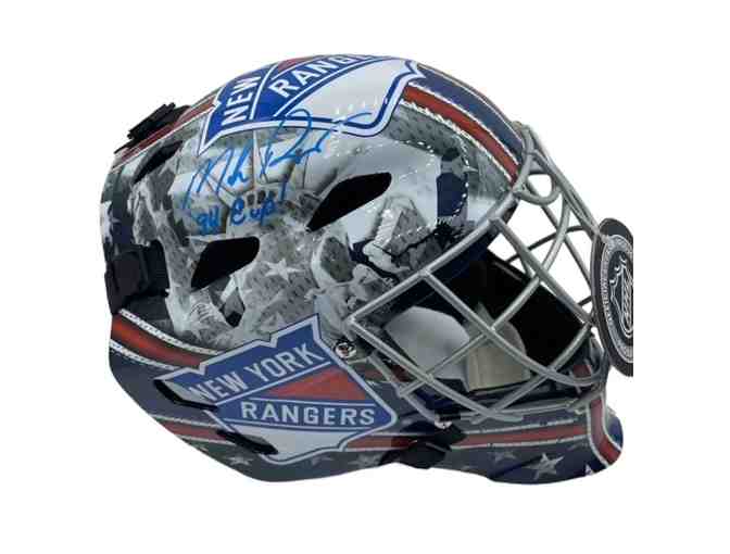 NY Rangers Mike Richter Autographed Full Size Helmet