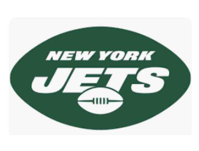 Jets Tickets (2) Plus Premium Parking Pass - Lower Level - 9th Row, 15-20 Yd. Line - Photo 1