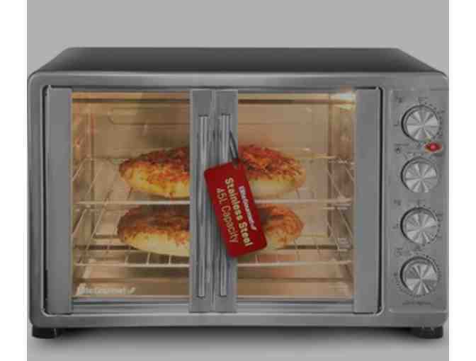 Elite Gourmet ETO-4510M French Door 47.5Qt, 18-Slice Convection Oven - Photo 1