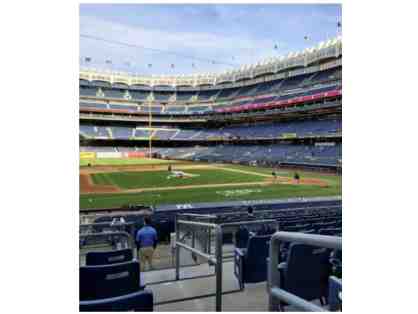 New York Yankees Home Game Tickets (2) GREAT SEATS LOWER LEVEL SECTION 125 ROW 8