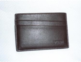 TUMI Men's Leather Key Case, Wallet and Card Case