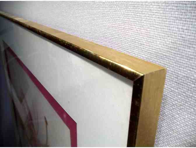 'Lily' by William Plante (signed) w/ Gold frame