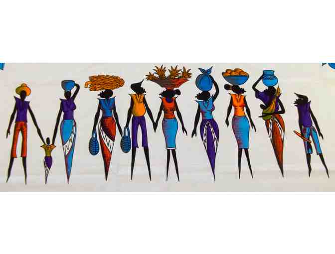 Shabbat Tablecloth (African motif)