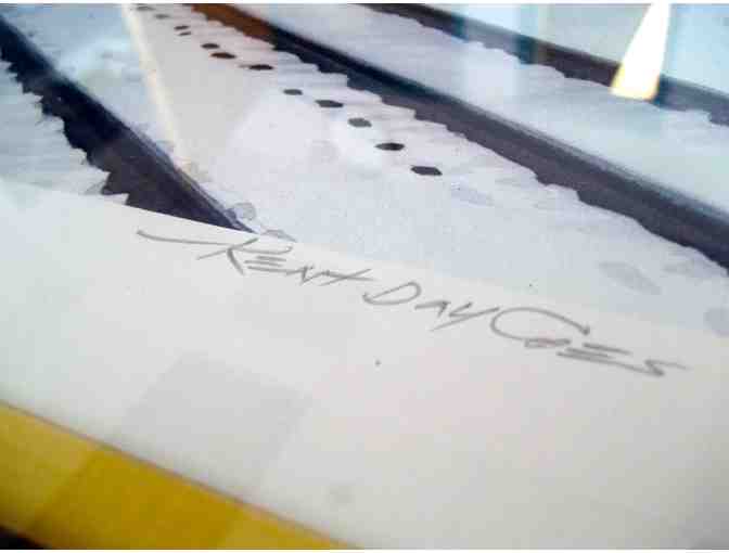 The Curve Long Eddy (Lithograph by Kent Day Coes w/ Gold Frame)