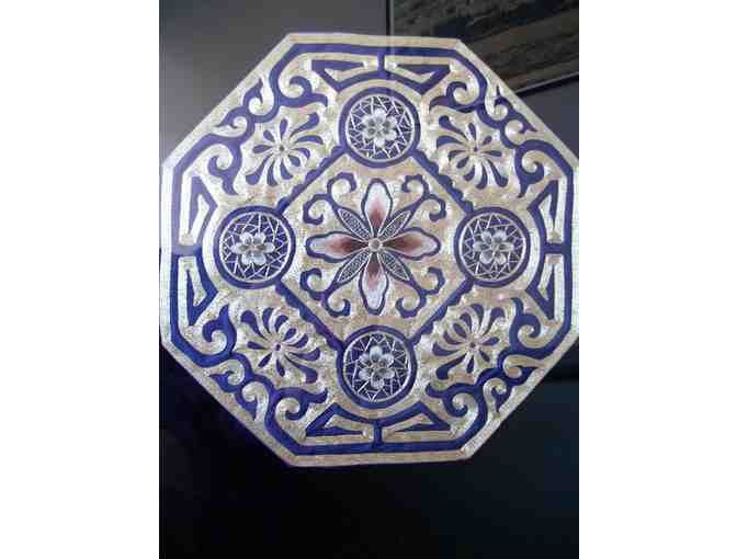 Needlework Octagon (framed)