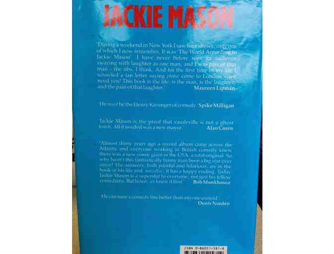Signed Jackie Mason Autobiography
