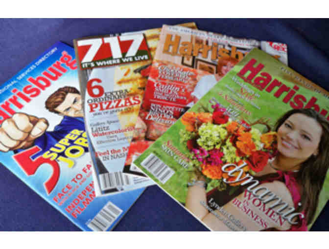 Full Year Subscription to Harrisburg Magazine and 717 Magazine