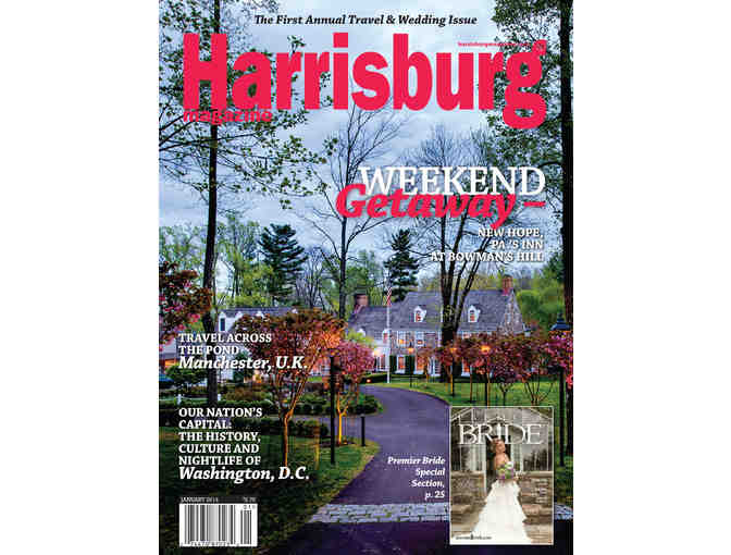 Full Year Subscription to Harrisburg Magazine and 717 Magazine