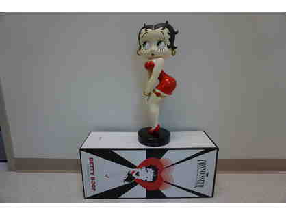 Betty Boop Goes Red sculpture