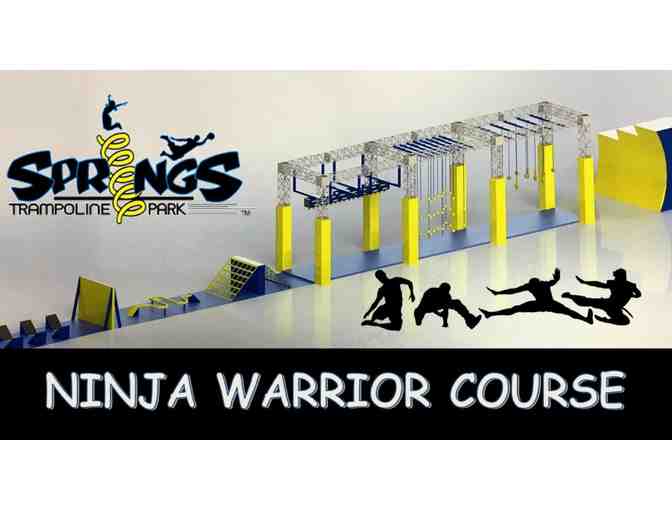 Springs Trampoline Park - Ninja Birthday Party