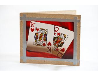 Set of 4 Valentine's Day MAN CARDS