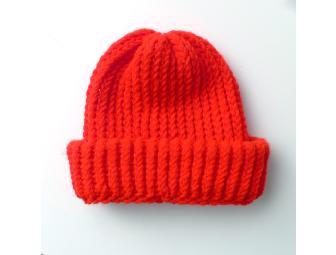 Handknit Red Hat