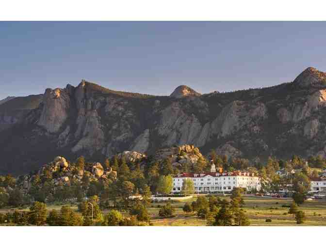 Night at the Stanley Hotel located in Estes Park, CO
