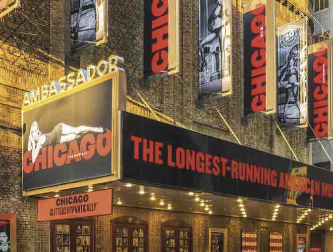2 Tix to CHICAGO on Broadway & Backstage Meet-and-Greet with TOM HEWITT